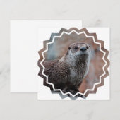 Otter Photo Uitnodiging (Voorkant / Achterkant)