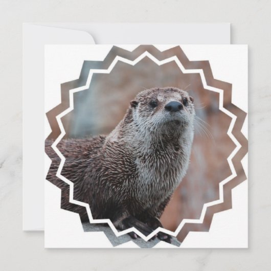 Otter Photo Uitnodiging (Voorkant)