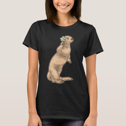 Otter Plumeria T-shirt (Voorkant)
