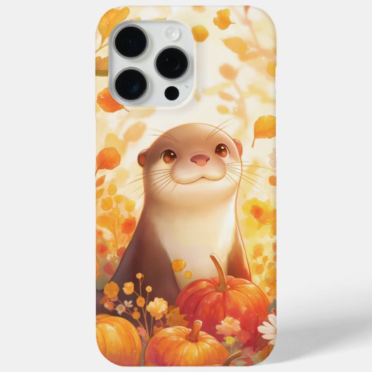 Otter Pompoenenveld Case-Mate iPhone Case (Achterkant)