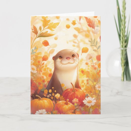 Otter Pompoenenveld Kaart (Voorkant)