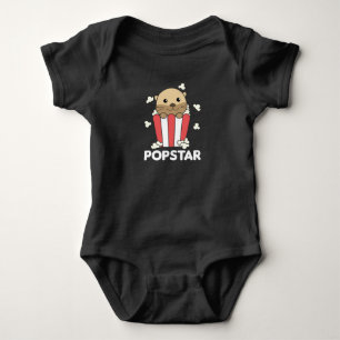 Otter Popcorn Pop Star Poppin Funny Romper
