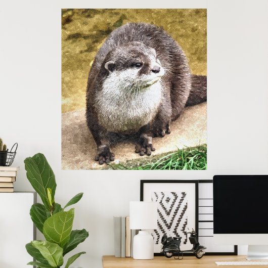 OTTER POSTER (Thuiskantoor)