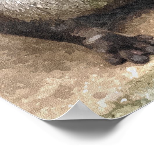 OTTER POSTER (Hoek)