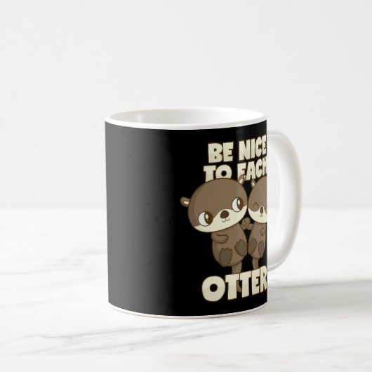 Otter Pun Koffiemok (Voorkant rechts)