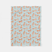 Otter Pups Fleece Blanket (Voorkant)