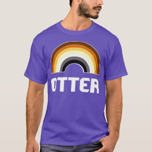 Otter Rainbow Gay Beer LGBT Gay Pride Beer Wolf T-shirt