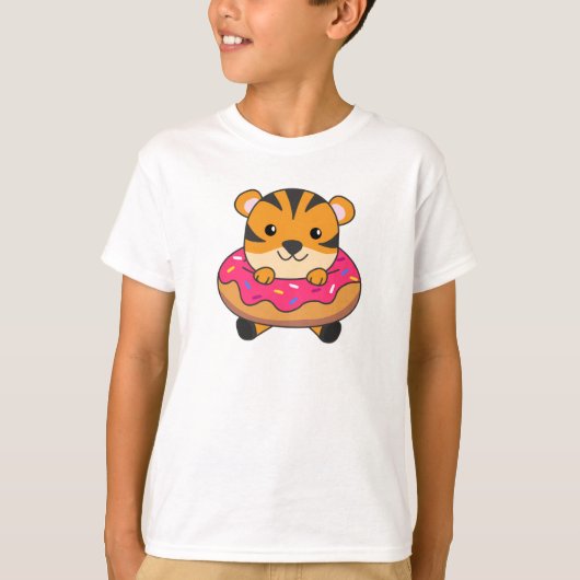 Otter Rainbow Sweet Animals Kleurig T-shirt (Voorkant)