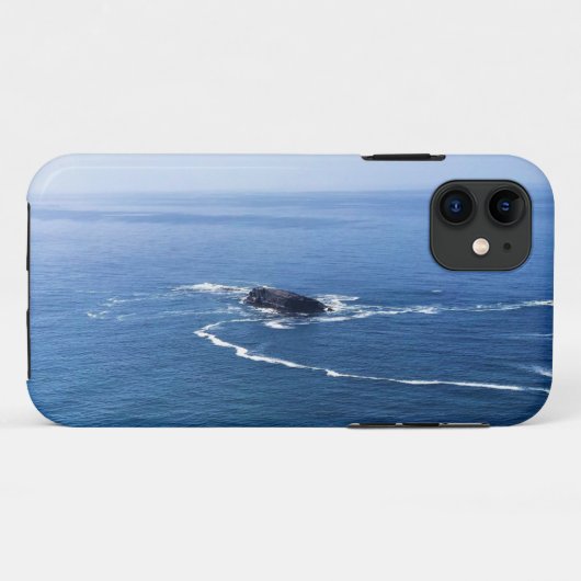 Otter Rock, Cape Foulweather, Newport, Oregon Case-Mate iPhone Case (Achterkant (horizontaal))