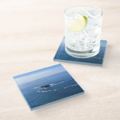 Otter Rock, Cape Foulweather, Newport, Oregon Glazen Onderzetter (Schuin)