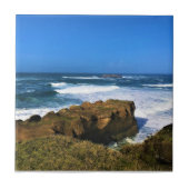 Otter Rock in Devil's Punchbowl State Park, Oregon Tegeltje (Voorkant)