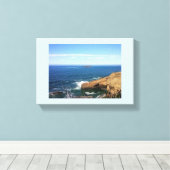 Otter Rock, Oregon Coast Canvas Afdruk (Insitu (Houten vloer))