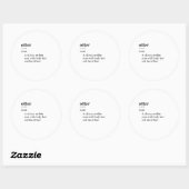 Otter Ronde Sticker (Vel)