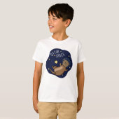 Otter Ruimte Grappige Astronaut Otter Pun T-shirt (Voorkant volledig)
