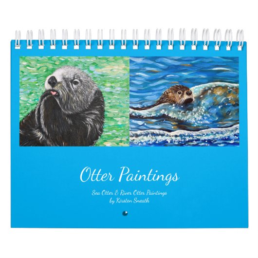 Otter Schilderijen Kalender (Hoes)