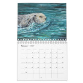 Otter Schilderijen Kalender (Feb 2027)