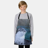 Otter schort voor kind (Gedragen)