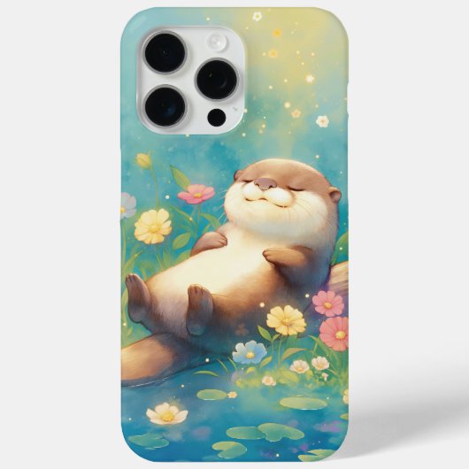 Otter Serene Vijver Paradijs Case-Mate iPhone Case (Achterkant)