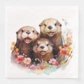 otter servet (Voorkant)