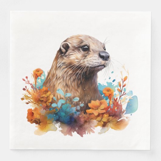 otter servet (Voorkant)