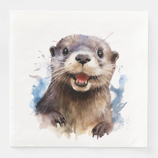 otter servet (Voorkant)