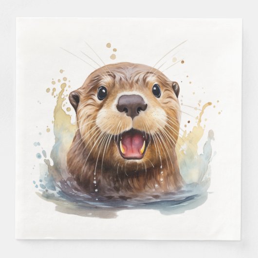 otter servet (Voorkant)