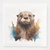 otter servet (Voorkant)