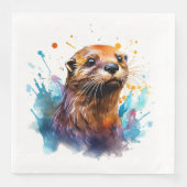 Otter Servet (Voorkant)
