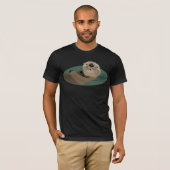 Otter-shirt T-shirt (Voorkant volledig)