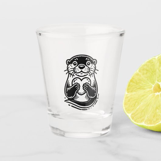 Otter Shot Glas (Voorkant)