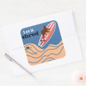 Otter Shred Sticker (Envelop)