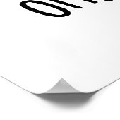 Otter Sight guy Funny Animal Pun Poster (Hoek)