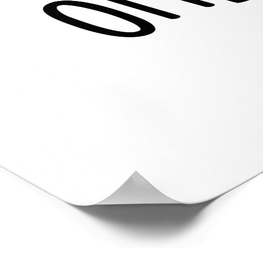 Otter Sight guy Funny Animal Pun Poster (Hoek)