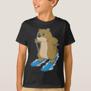 Otter skiën t-shirt