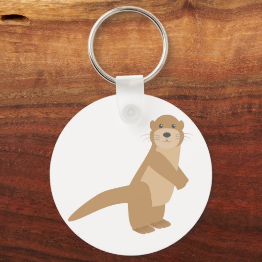 Otter Sleutelhanger (Achterkant)