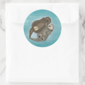 Otter Snuggles Sticker (Tas)