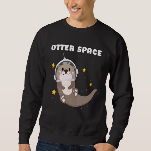 Otter Space Astronomy Science Trui (Voorkant)