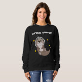 Otter Space Astronomy Science Trui (Voorkant volledig)