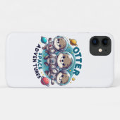 Otter Space Avonturen Case-Mate iPhone Case (Achterkant (horizontaal))