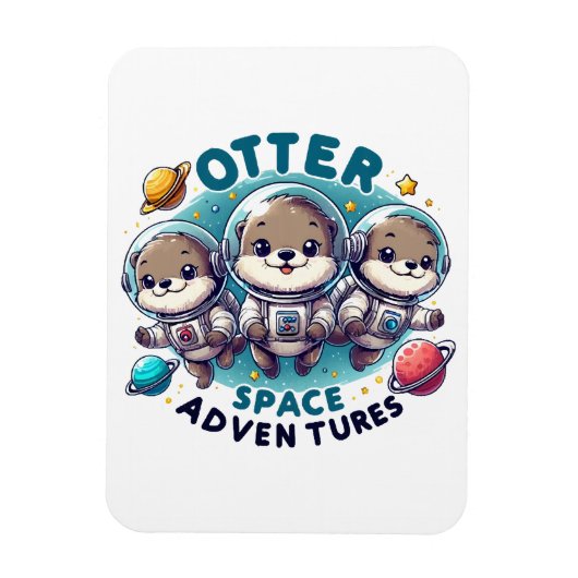 Otter Space Avonturen Magneet (Verticaal)