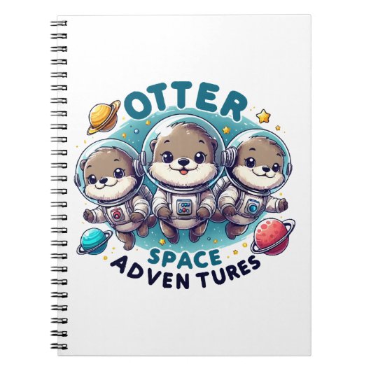 Otter Space Avonturen Notitieboek (Voorkant)