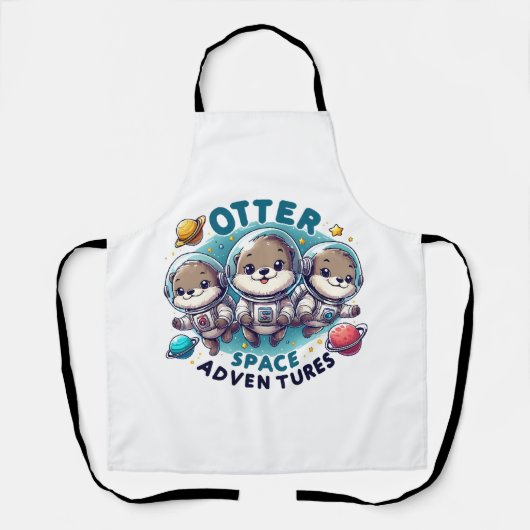 Otter Space Avonturen Schort (Voorkant)