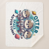 Otter Space Avonturen Sherpa Deken (Voorkant)