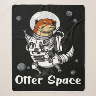Otter Space Sherpa Deken