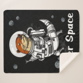 Otter Space Sherpa Deken (Voorkant (horizontaal))