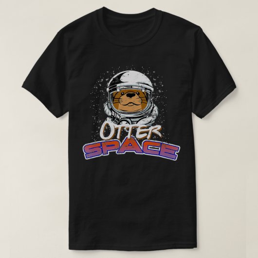 Otter Space T-shirt (Design voorkant)