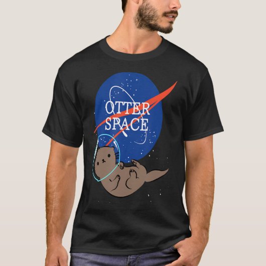 Otter Space T-shirt (Voorkant)