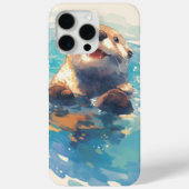 otter spat door de zon Case-Mate iPhone case (Achterkant)