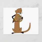 Otter Spel the French Horn Briefkaart (Voorkant)