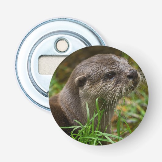 Otter Spetter Button Flesopener (Voorkant)
